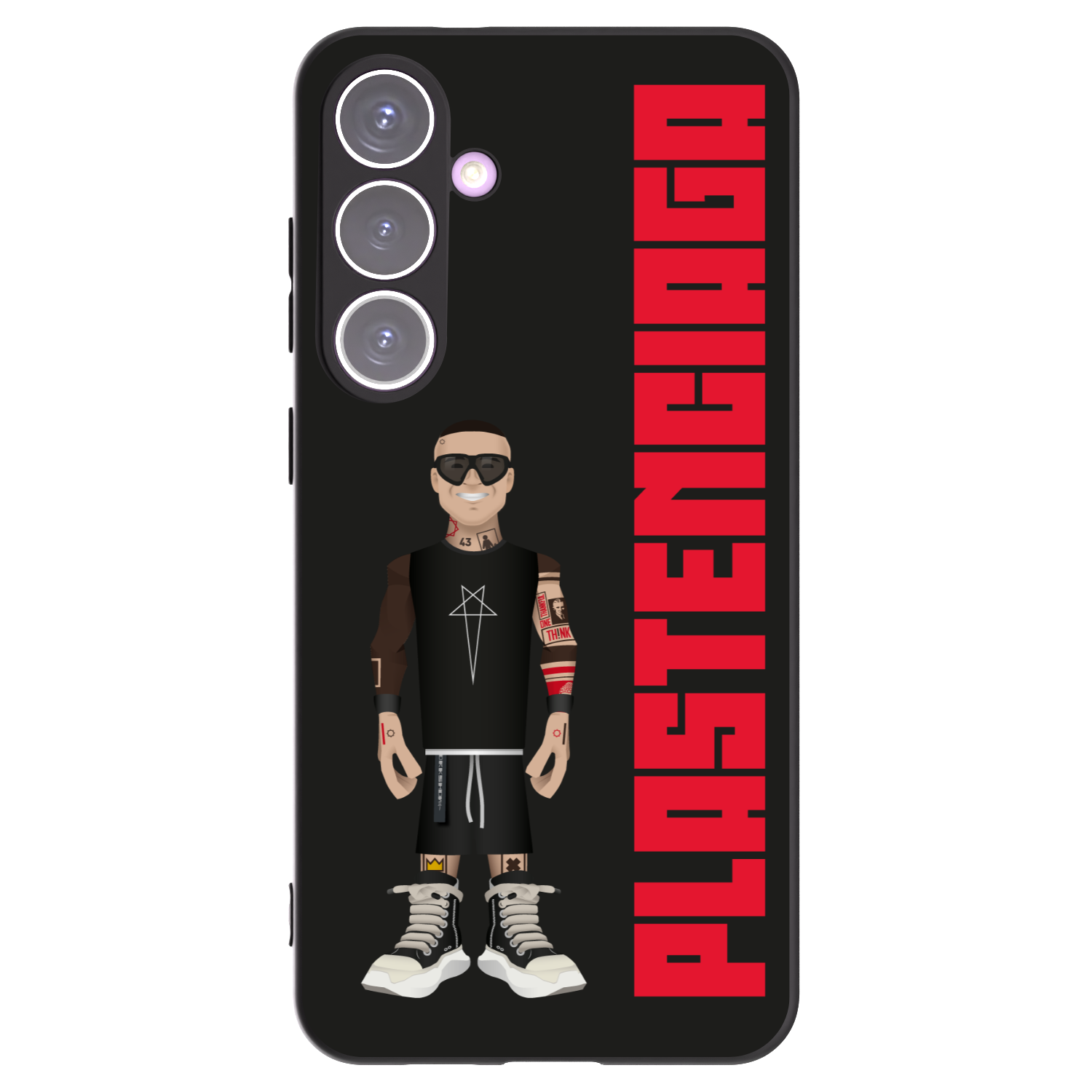 Picasee silikonowe czarne etui na Samsung Galaxy S24+ S926B 5G - Tomáš Rajchl