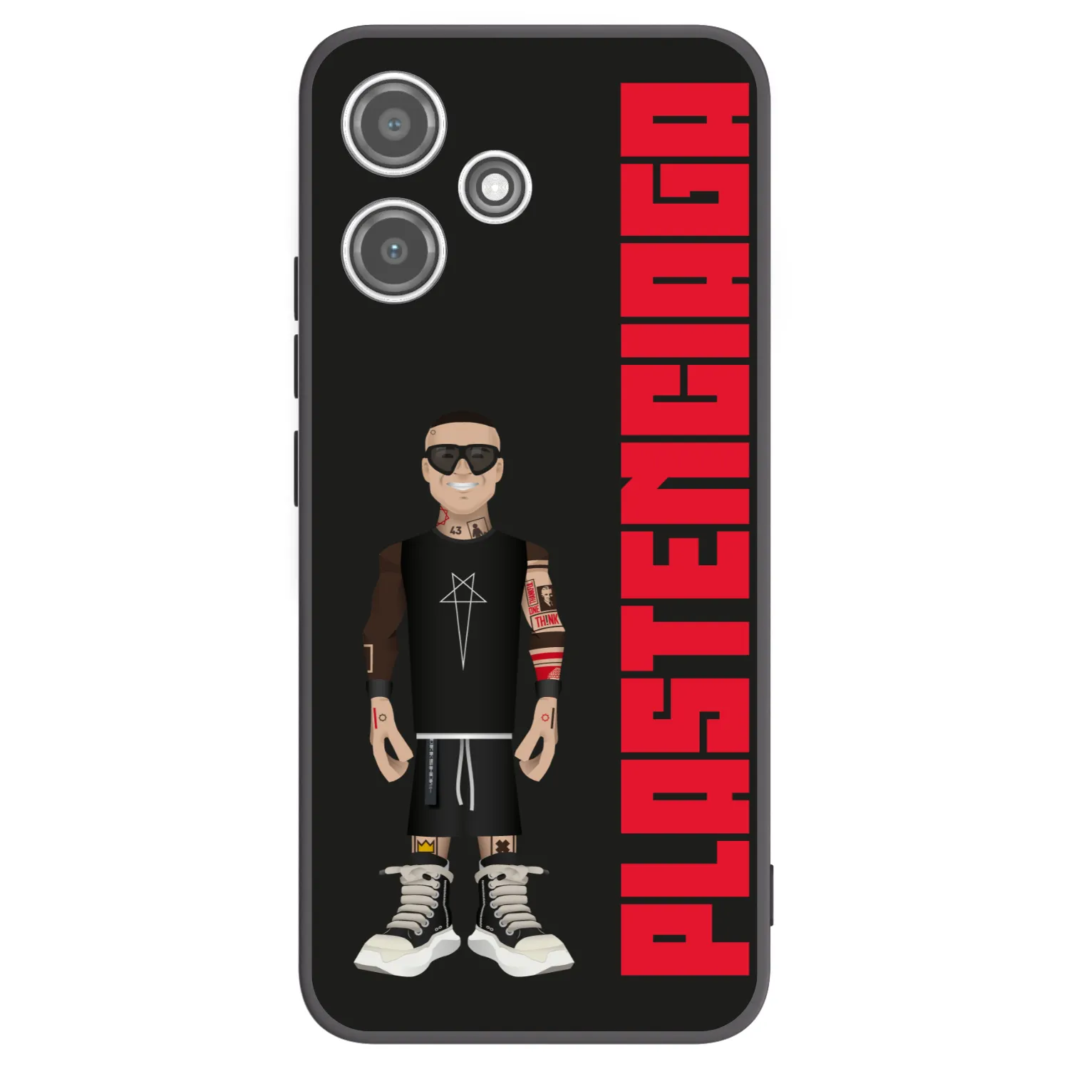 Picasee silikonowe czarne etui na Xiaomi Redmi 12 5G - Tomáš Rajchl