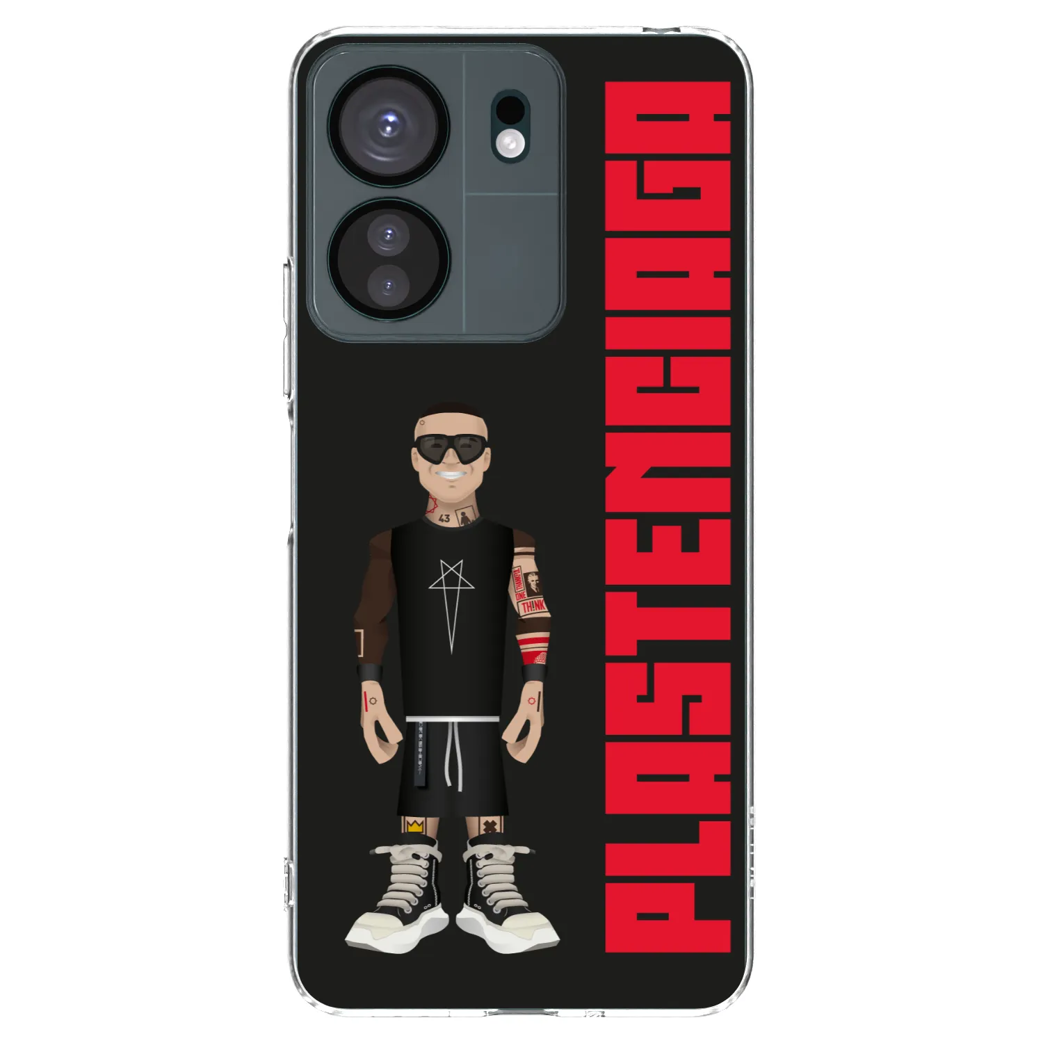 Picasee silikonowe przeźroczyste etui na Xiaomi Redmi 13C 4G - Tomáš Rajchl