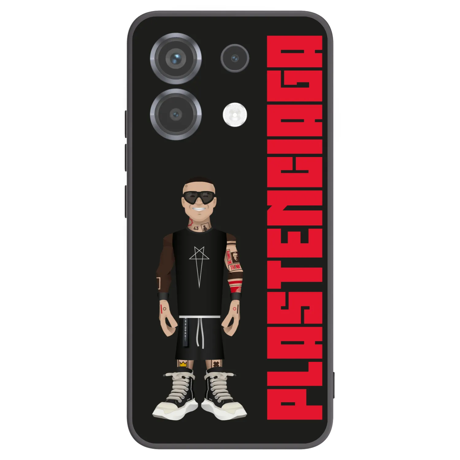 Picasee silikonowe czarne etui na Xiaomi Poco X6 - Tomáš Rajchl