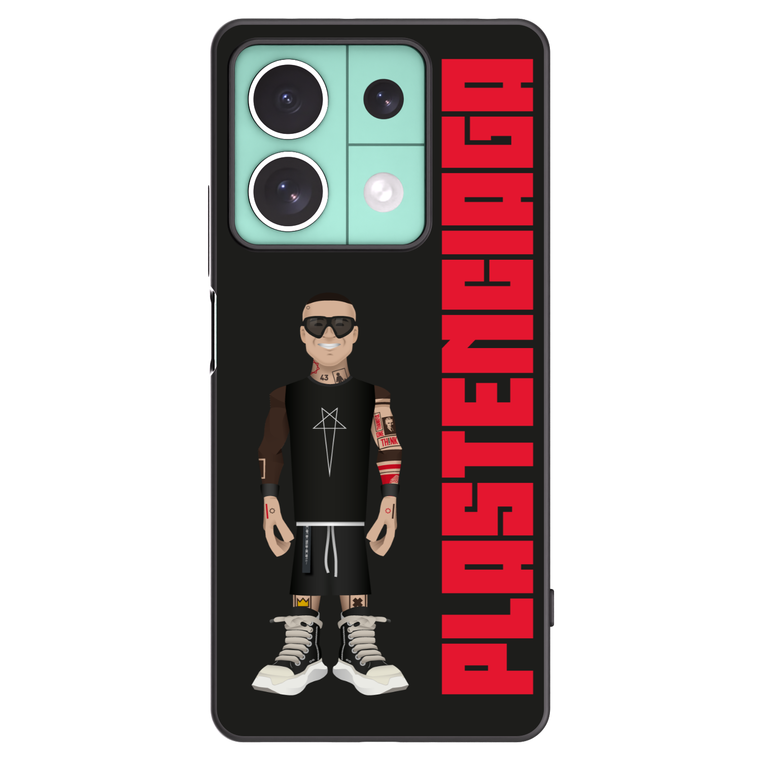 Picasee silikonowe czarne etui na Xiaomi Redmi Note 13 5G - Tomáš Rajchl