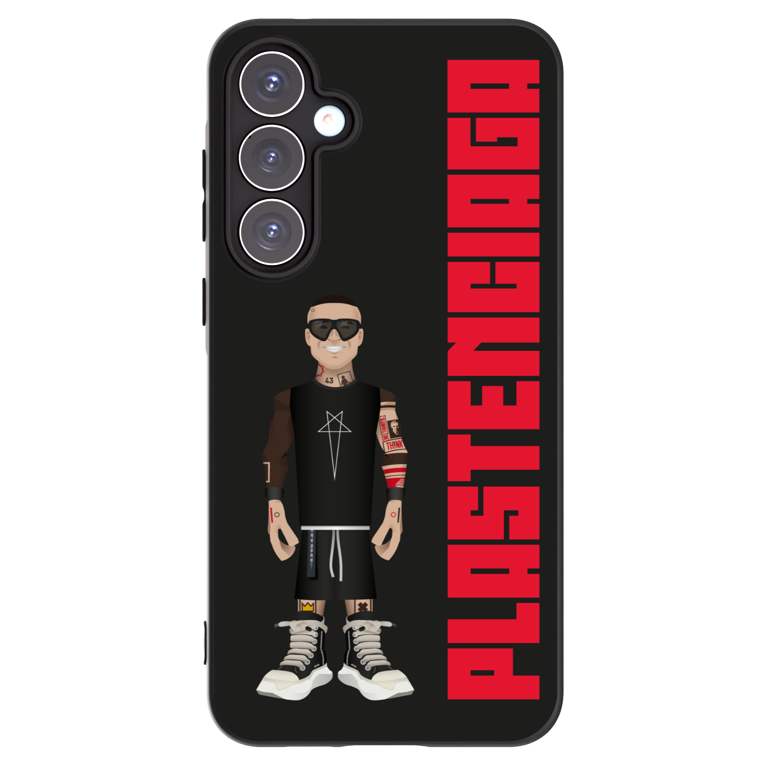 Picasee silikonowe czarne etui na Samsung Galaxy A55 5G A556B - Tomáš Rajchl