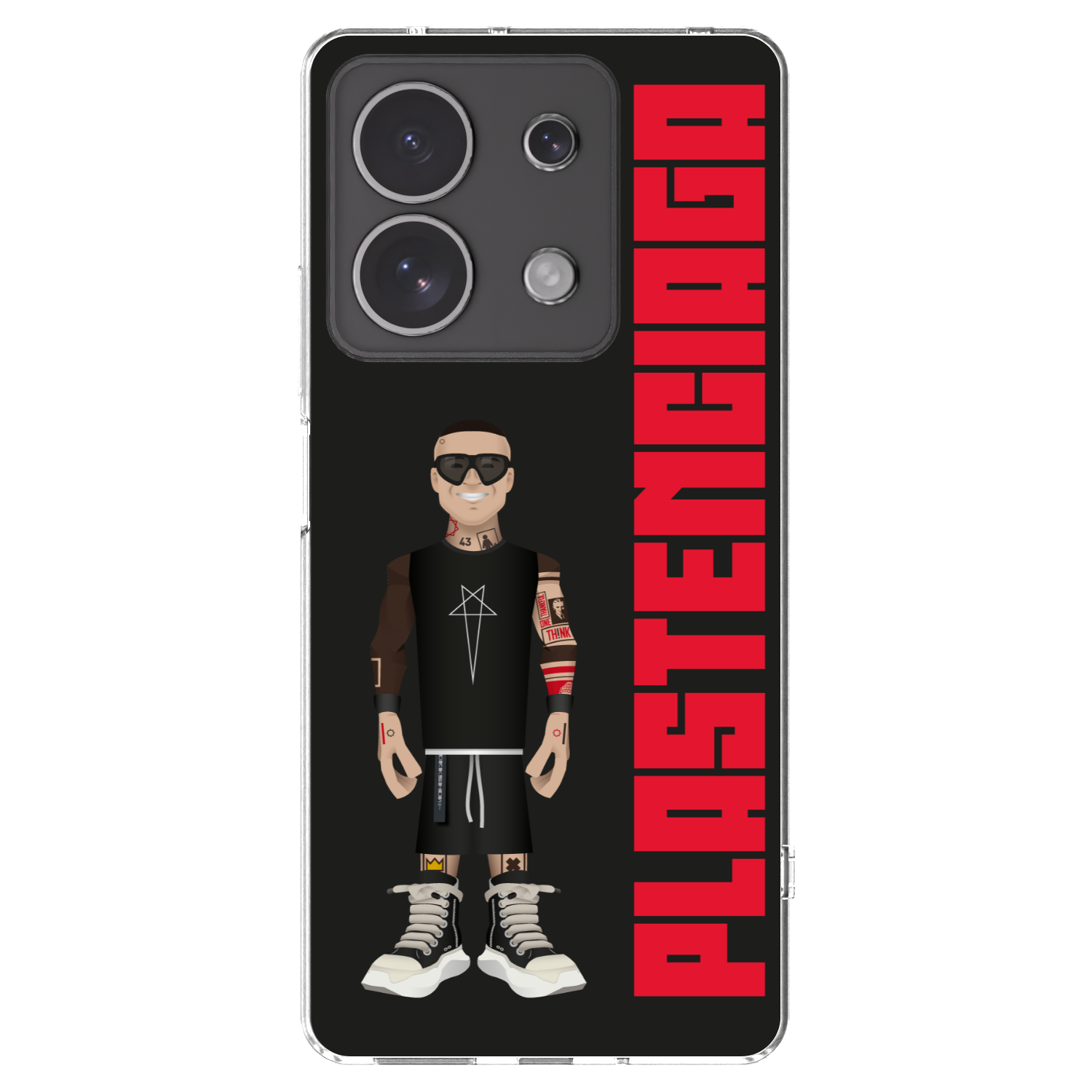 Picasee silikonowe przeźroczyste etui na Xiaomi Redmi Note 13 4G - Tomáš Rajchl
