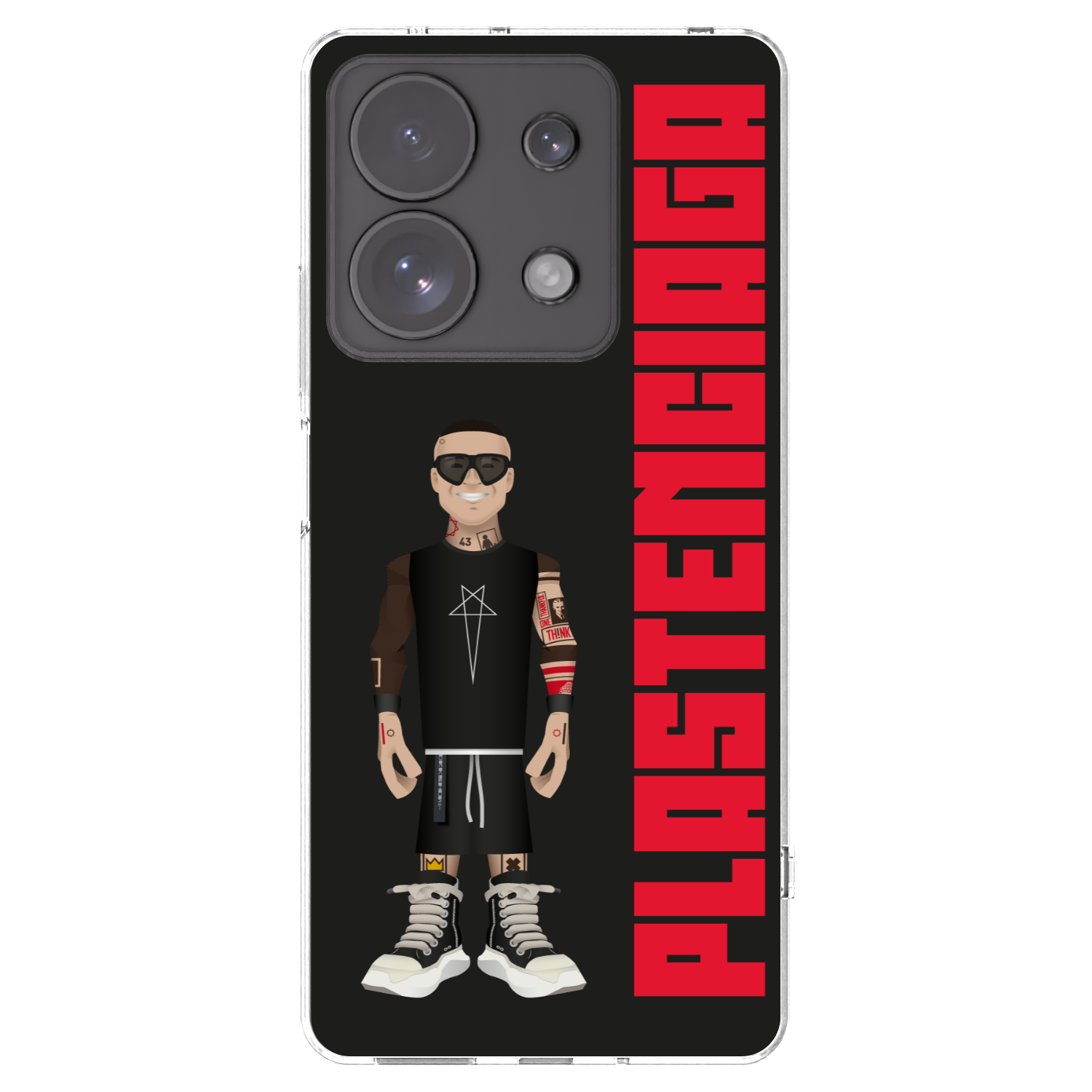 Picasee silikonowe przeźroczyste etui na Xiaomi Redmi Note 13 Pro 4G - Tomáš Rajchl