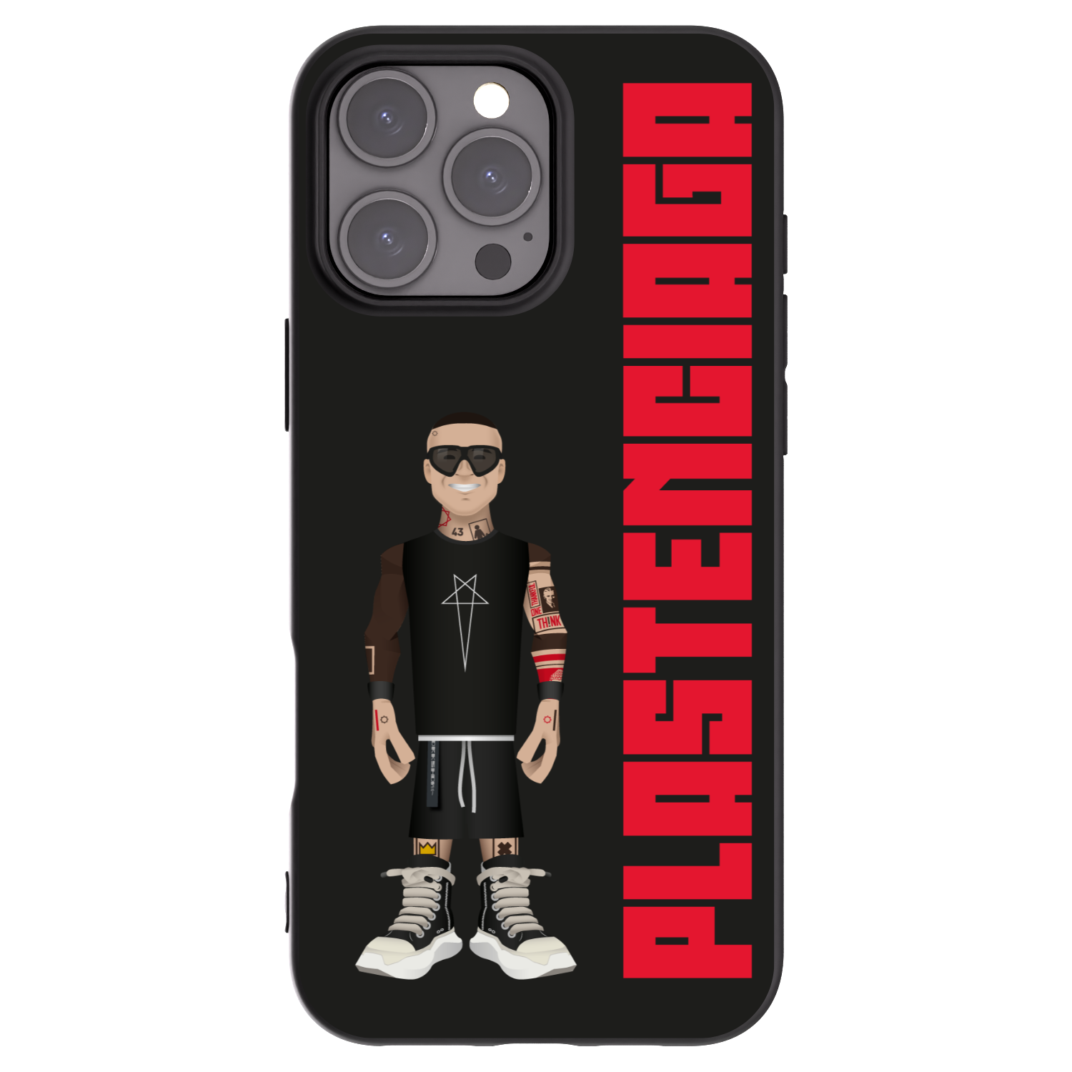 Picasee silikonowe czarne etui na Apple iPhone 16 Pro Max - Tomáš Rajchl