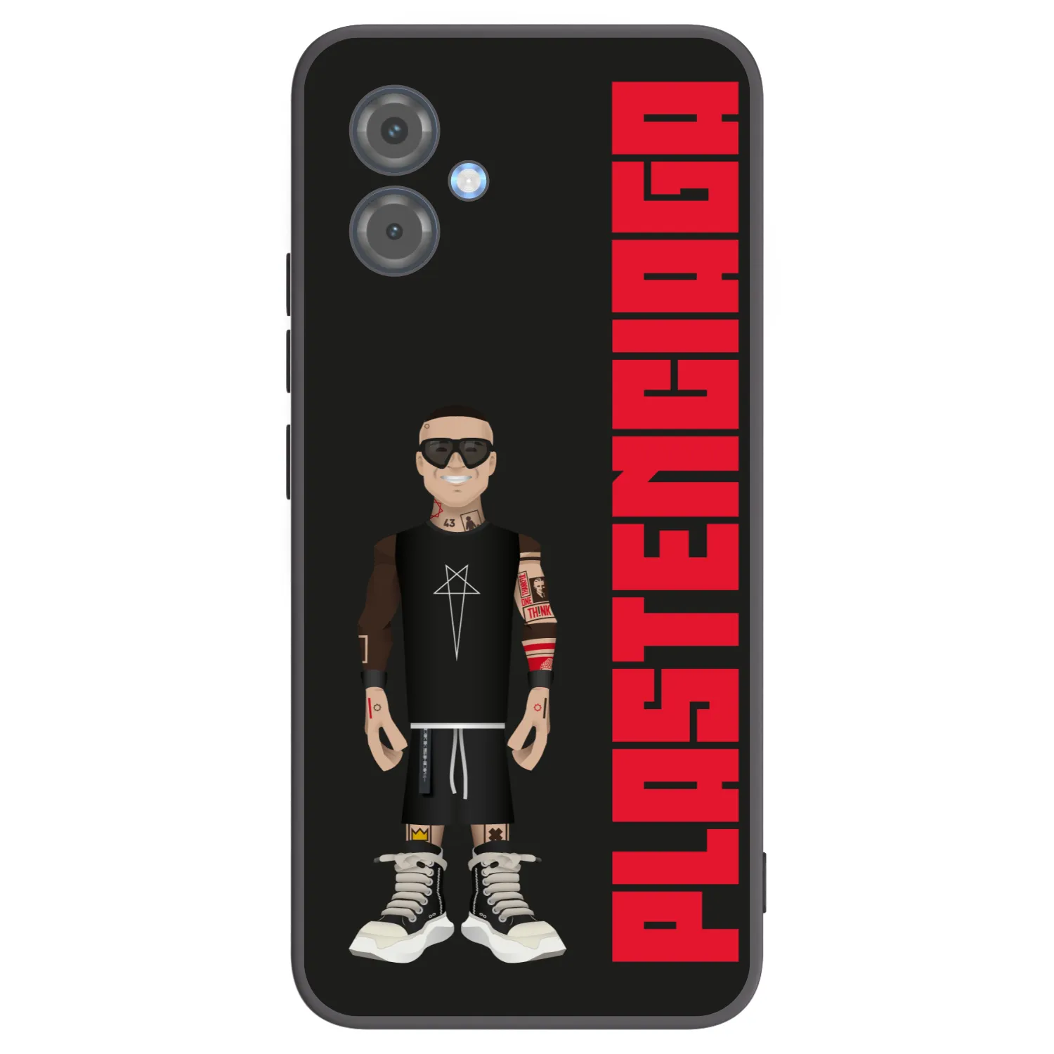 Picasee silikonowe czarne etui na Motorola Moto G14 - Tomáš Rajchl