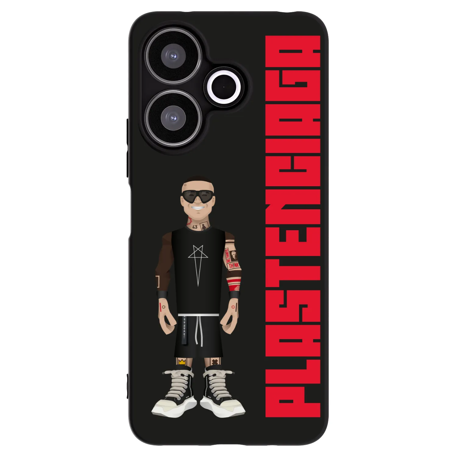 Picasee silikonowe czarne etui na Xiaomi Redmi 13 4G - Tomáš Rajchl