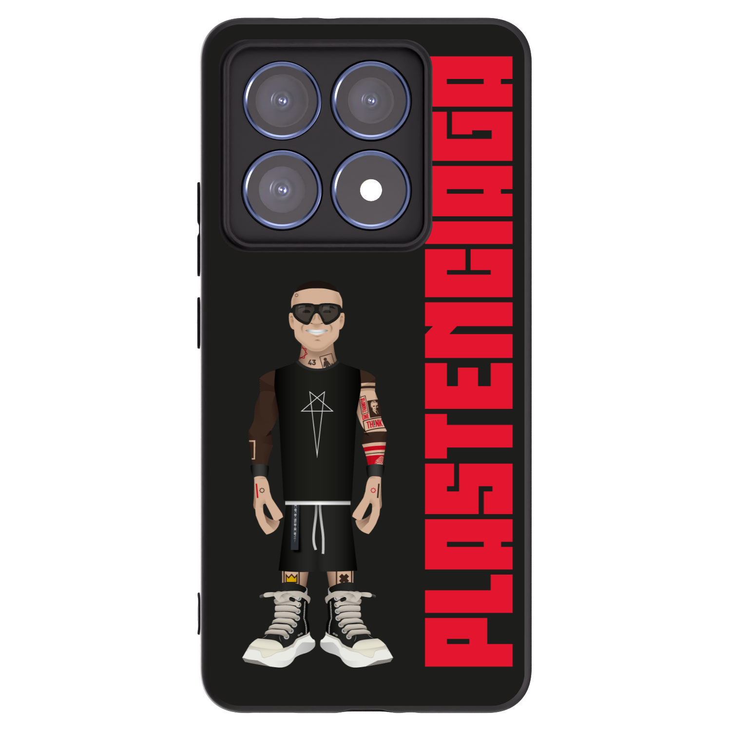 Picasee silikonowe czarne etui na Xiaomi 14T Pro - Tomáš Rajchl