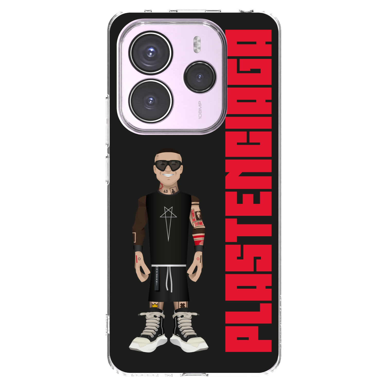 Picasee silikonowe przeźroczyste etui na Xiaomi Redmi Note 14 5G - Tomáš Rajchl