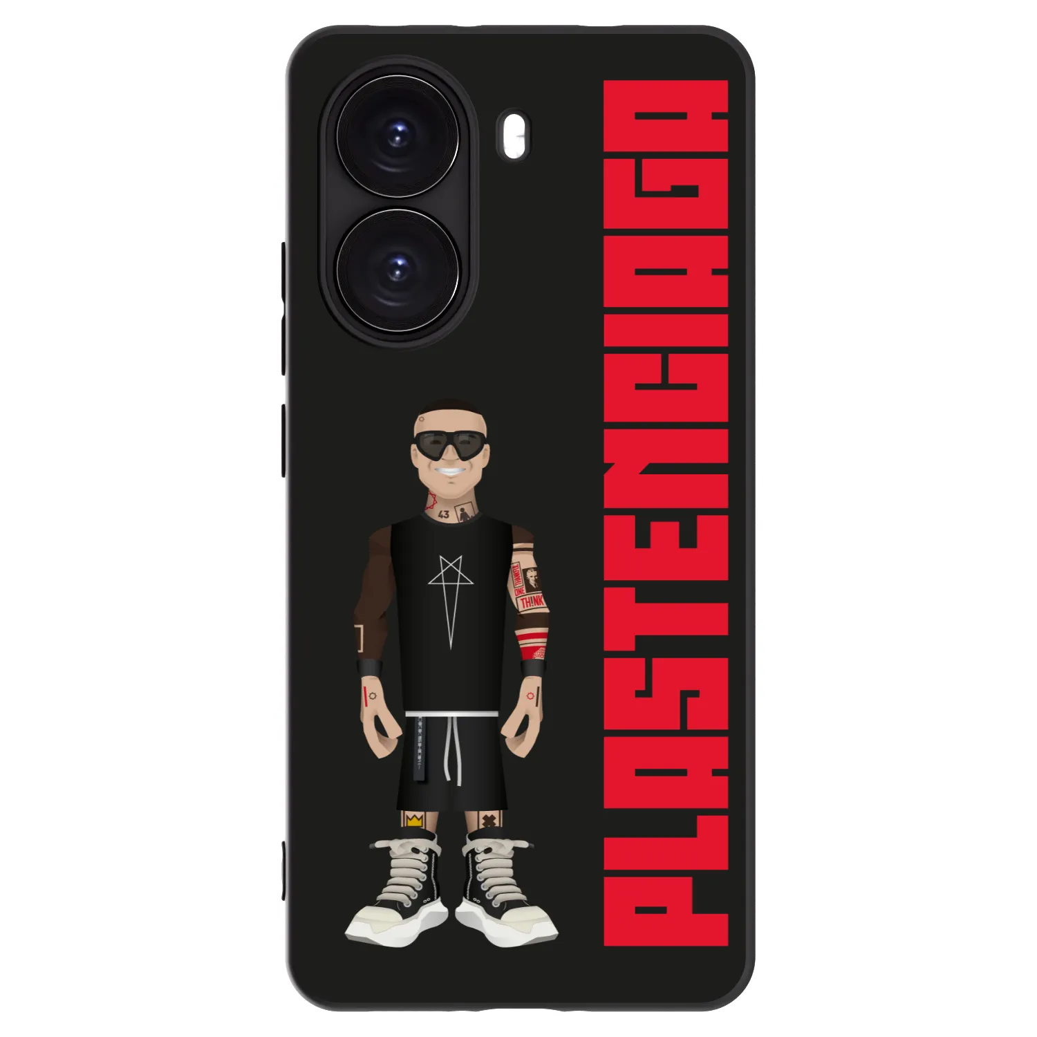 Picasee silikonowe czarne etui na Xiaomi Poco X7 Pro 5G - Tomáš Rajchl