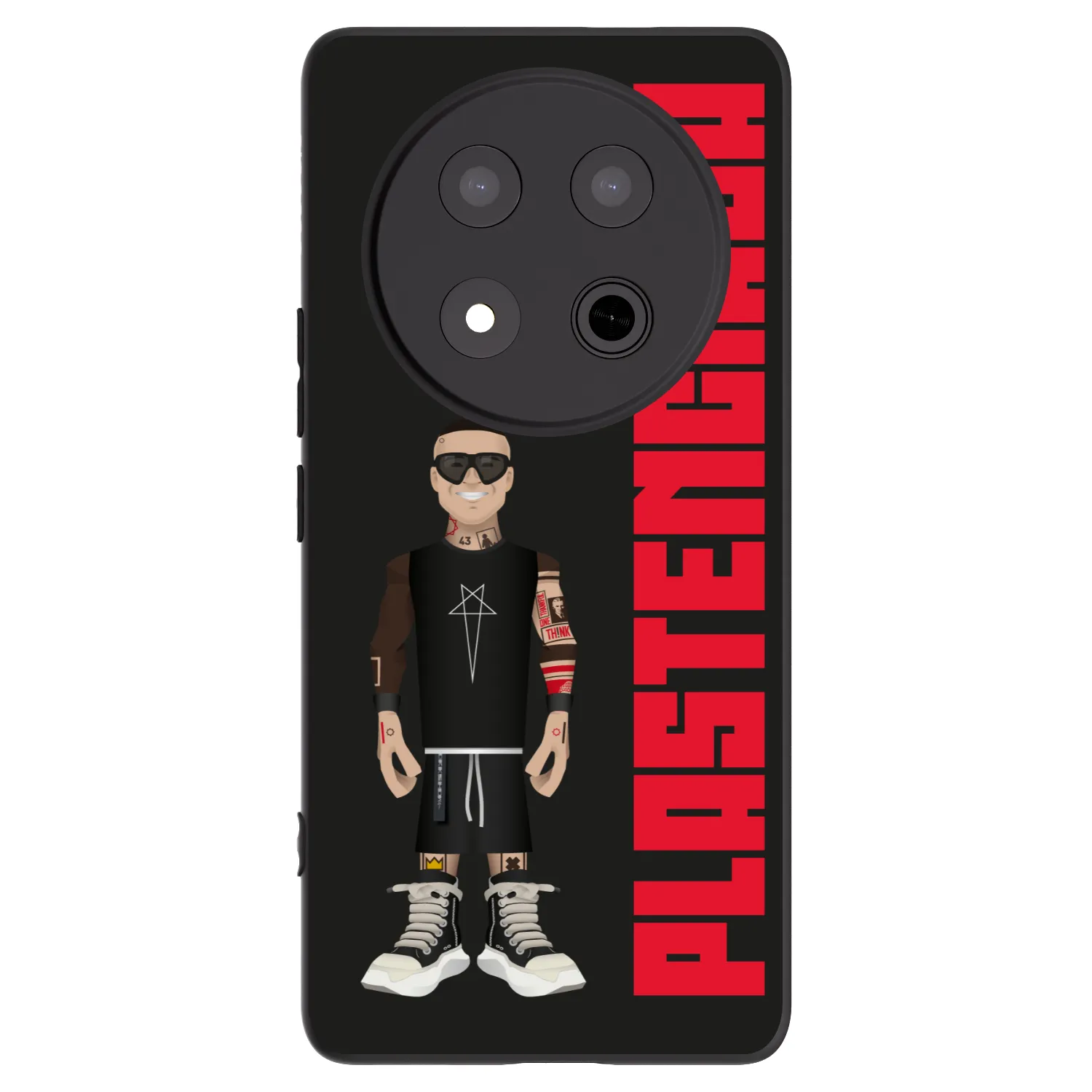 Picasee silikonowe czarne etui na Honor Magic7 Lite 5G - Tomáš Rajchl