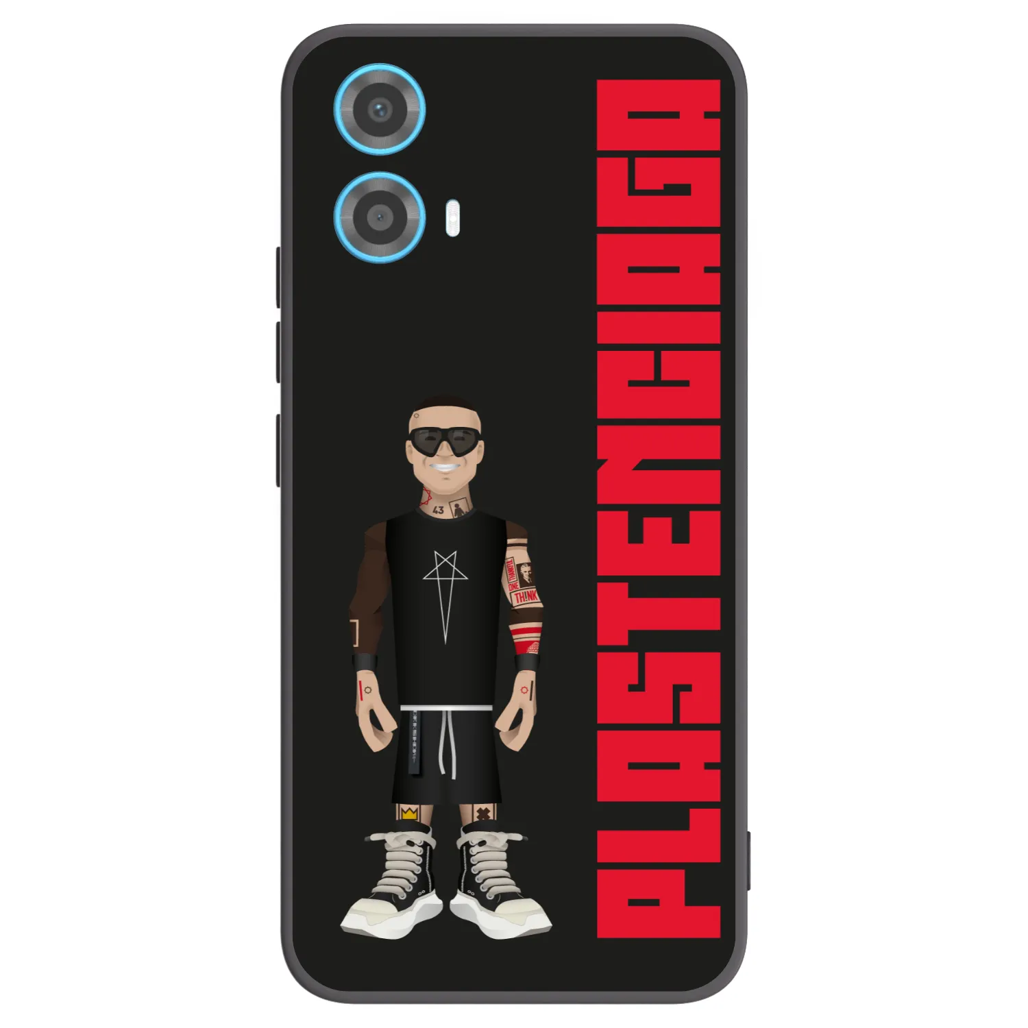Picasee silikonowe czarne etui na Motorola Moto G34 5G - Tomáš Rajchl