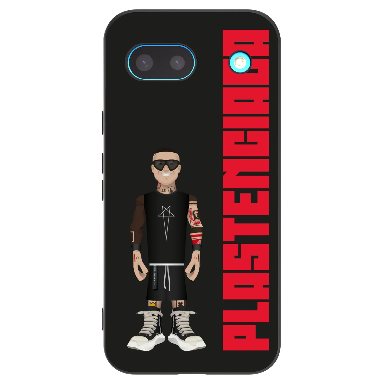 Picasee silikonowe czarne etui na Google Pixel 8a - Tomáš Rajchl