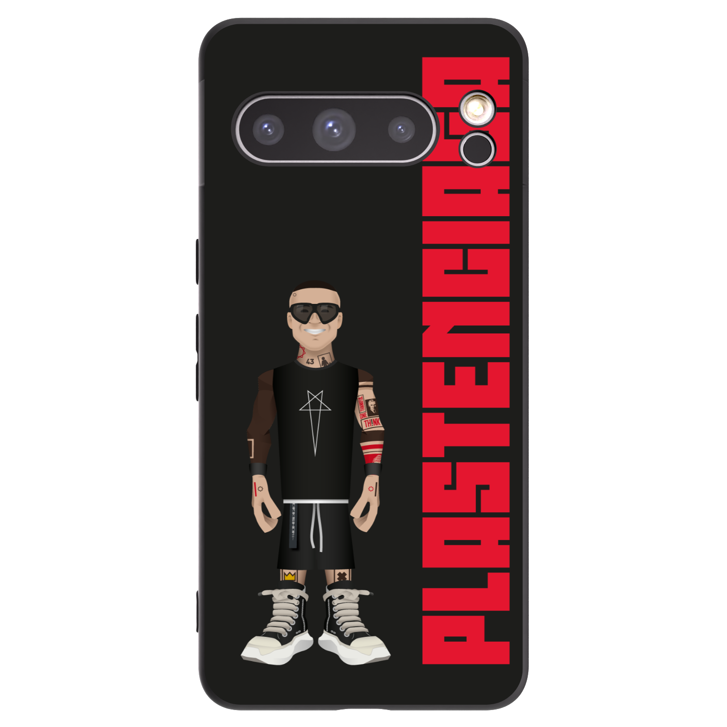 Picasee silikonowe czarne etui na Google Pixel 8 Pro - Tomáš Rajchl
