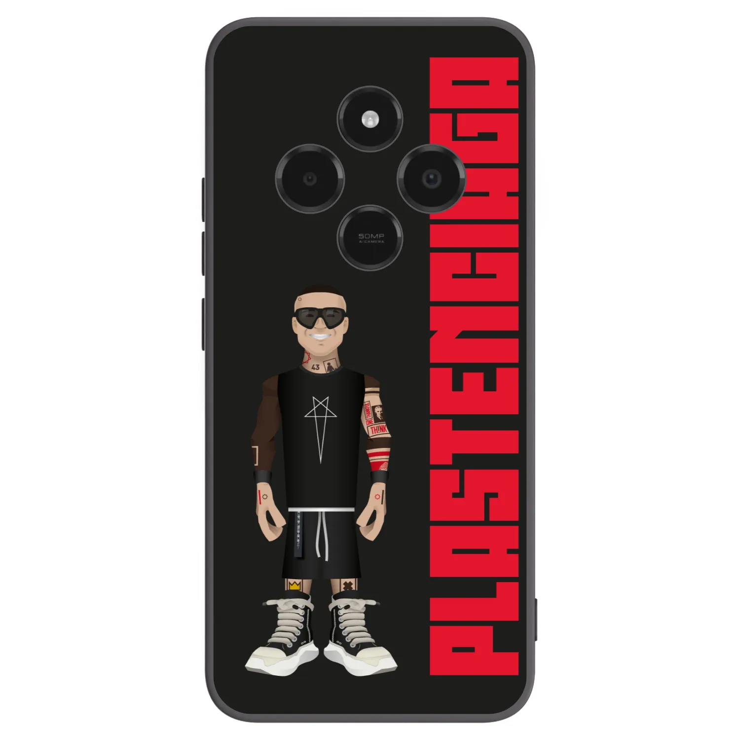 Picasee silikonowe czarne etui na Xiaomi Poco C75 - Tomáš Rajchl