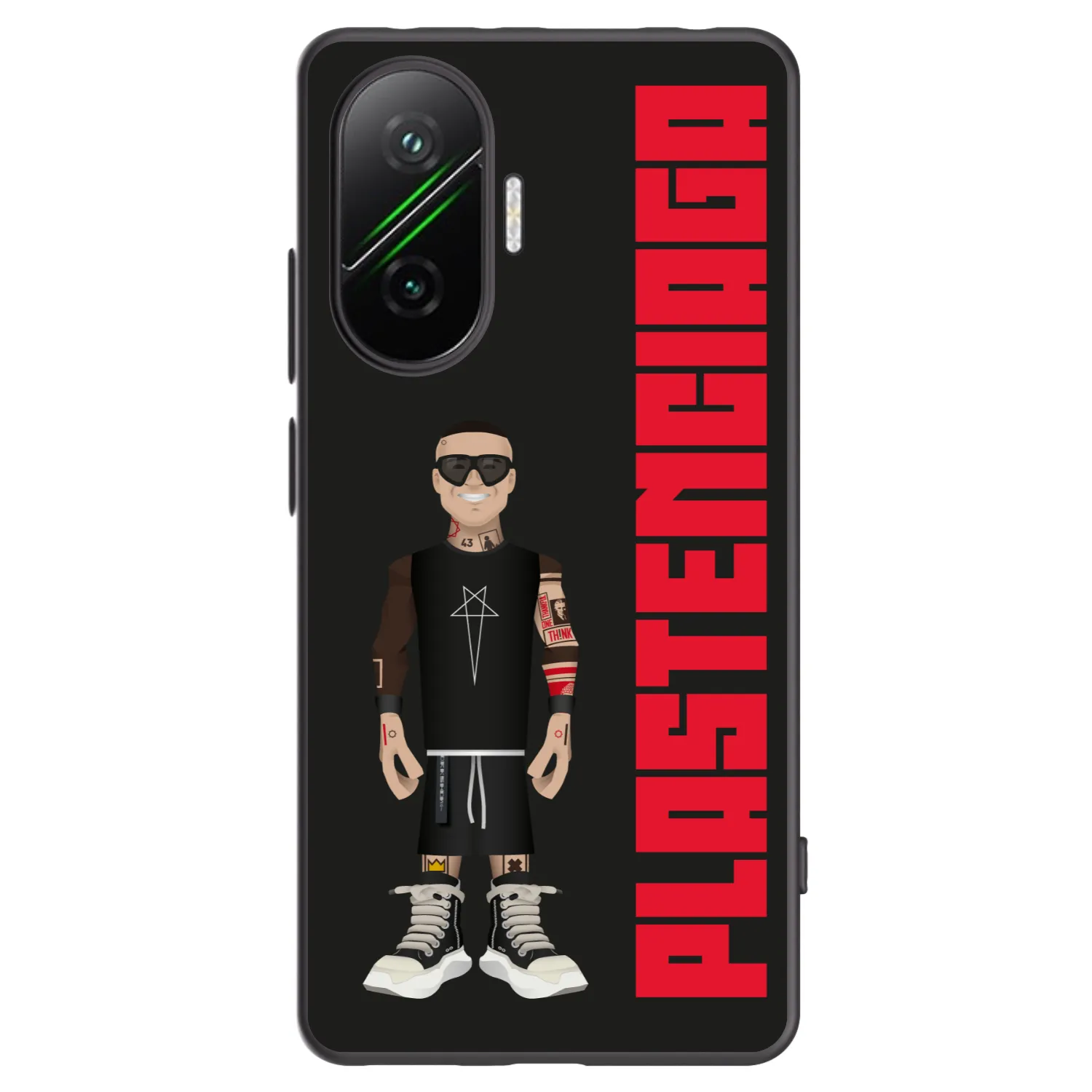 Picasee silikonowe czarne etui na Xiaomi Poco F7 Pro 5G - Tomáš Rajchl