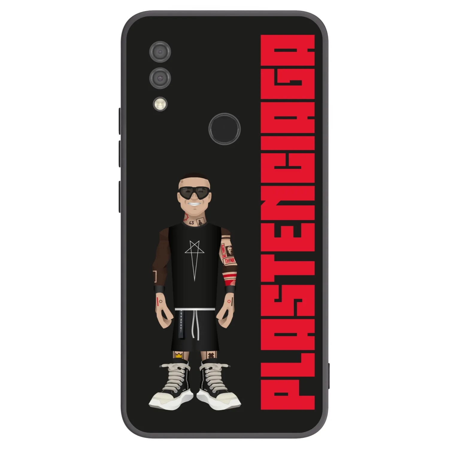Picasee silikonowe czarne etui na Xiaomi Redmi 7 - Tomáš Rajchl