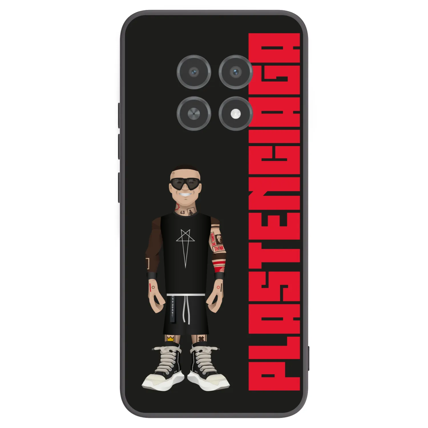 Picasee silikonowe czarne etui na Realme 12X - Tomáš Rajchl