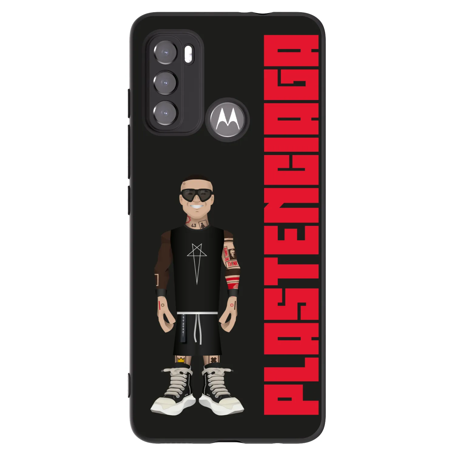 Picasee silikonowe czarne etui na Motorola Edge 60 5G - Tomáš Rajchl