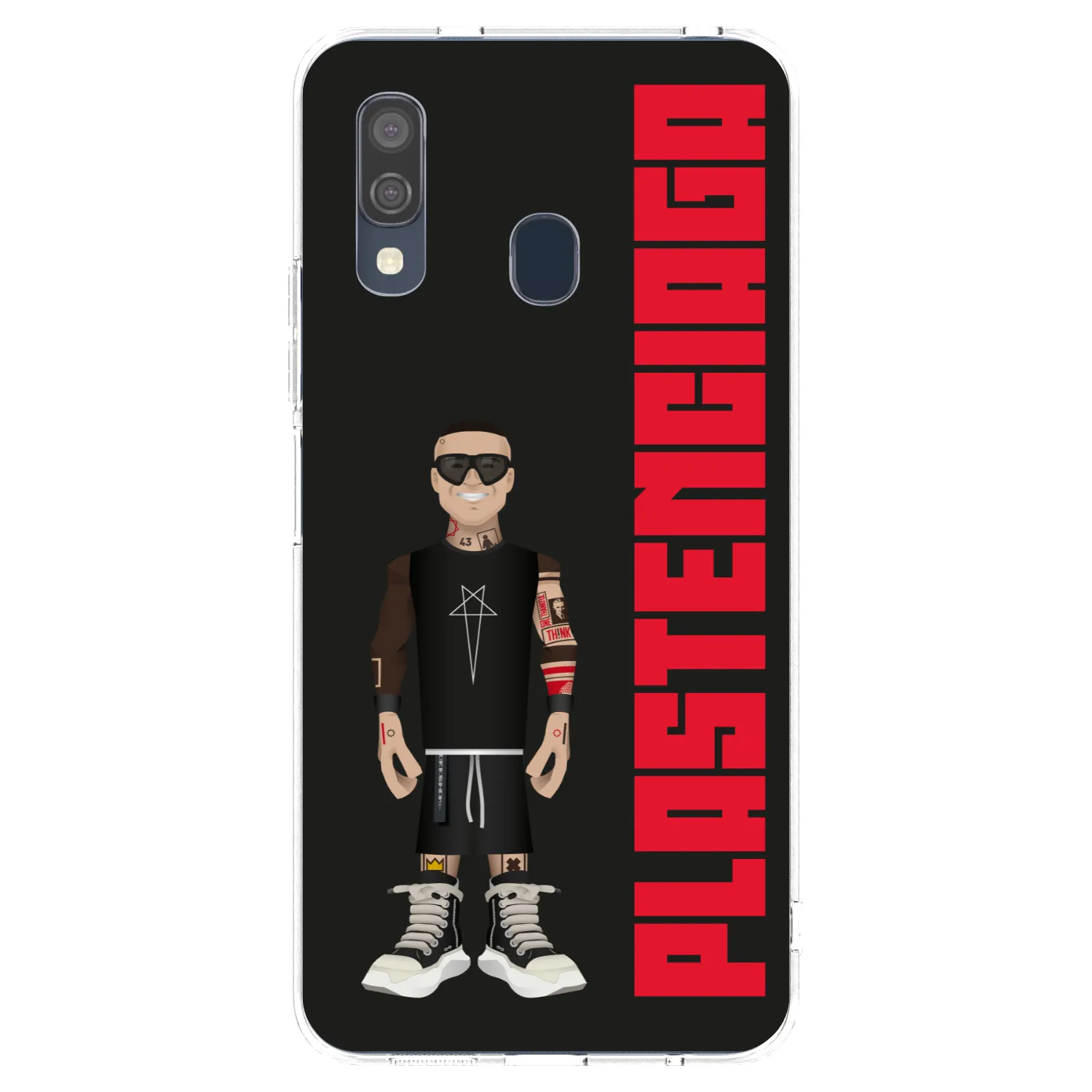 Picasee silikonowe przeźroczyste etui na Samsung Galaxy A40 A405F - Tomáš Rajchl