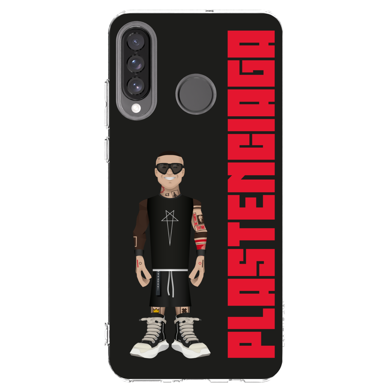 Picasee silikonowe przeźroczyste etui na Huawei P30 Lite - Tomáš Rajchl