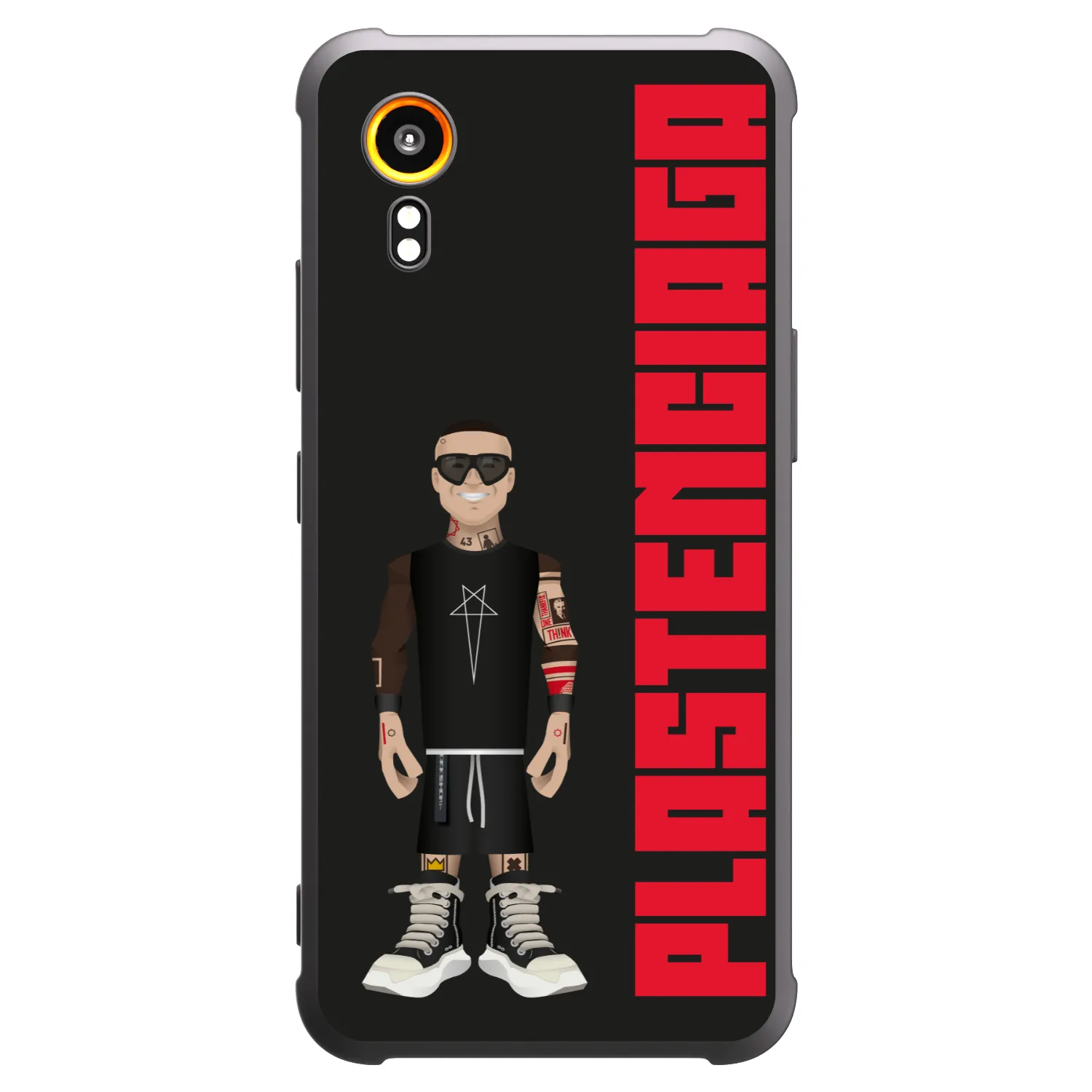 Picasee silikonowe czarne etui na Samsung Galaxy Xcover 7 - Tomáš Rajchl