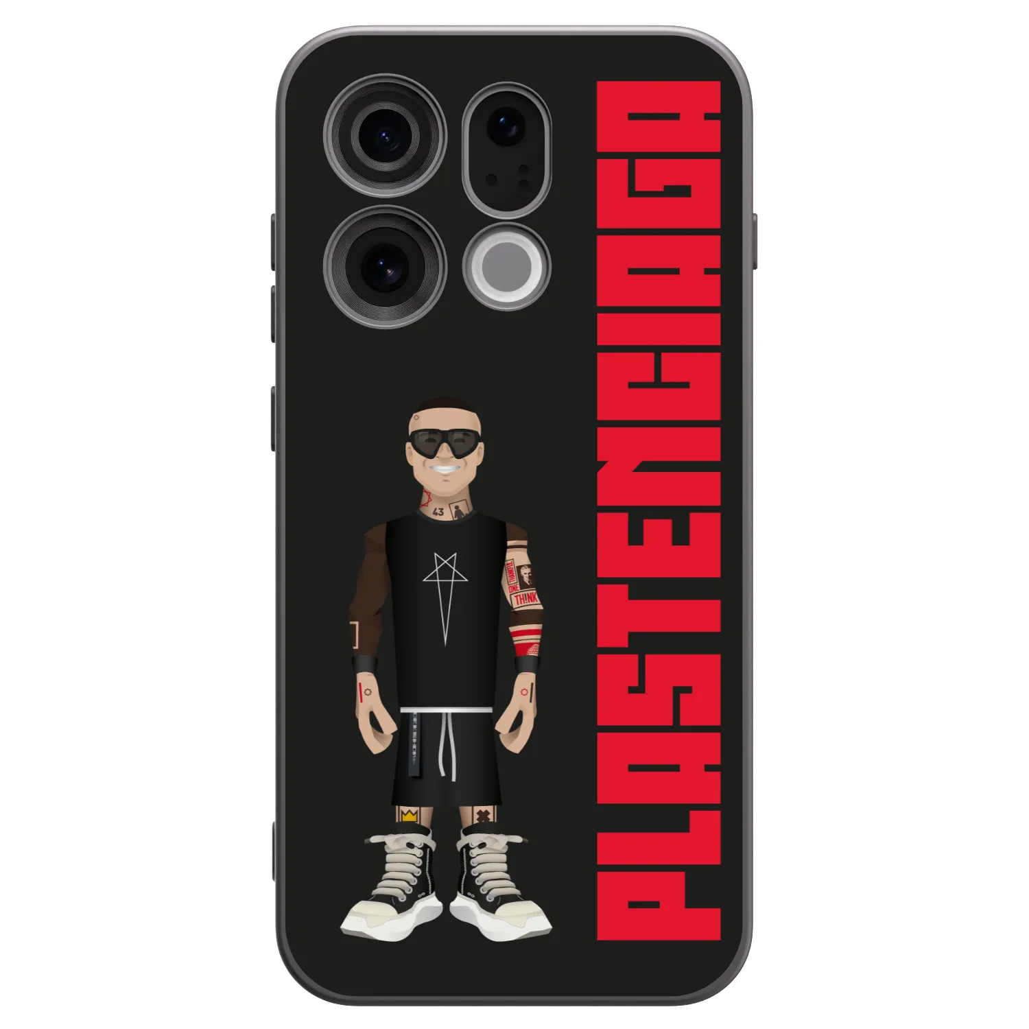 Picasee silikonowe czarne etui na OPPO Find X9 - Tomáš Rajchl