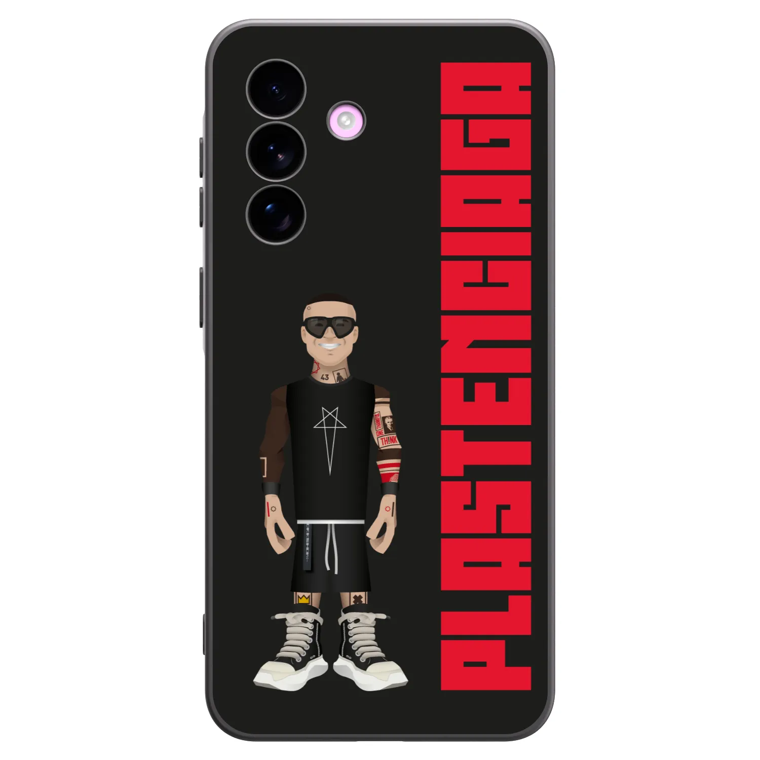 Picasee silikonowe czarne etui na Samsung Galaxy A57 5G - Tomáš Rajchl