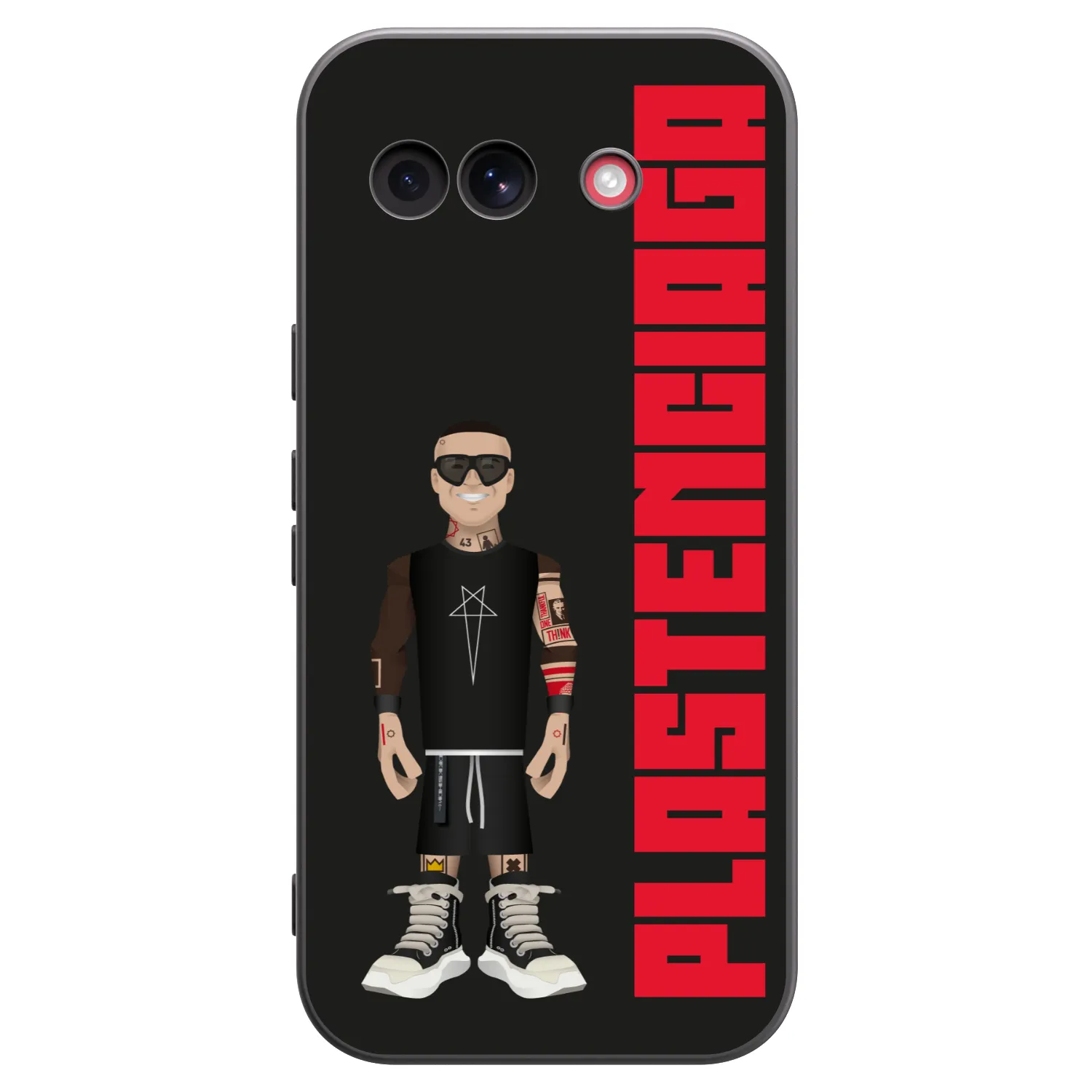 Picasee silikonowe czarne etui na Google Pixel 10a - Tomáš Rajchl
