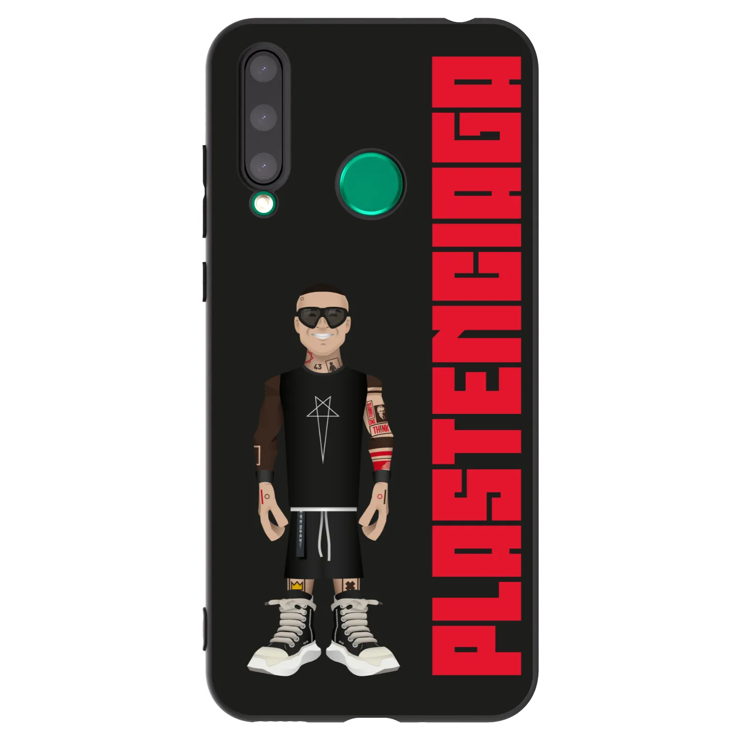 Picasee silikonowe czarne etui na Honor 20 Lite - Tomáš Rajchl