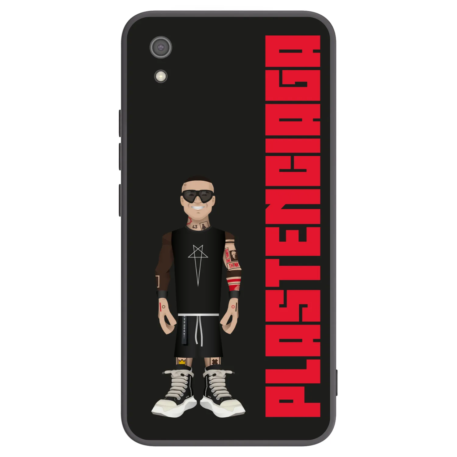 Picasee silikonowe czarne etui na Xiaomi Redmi 7A - Tomáš Rajchl