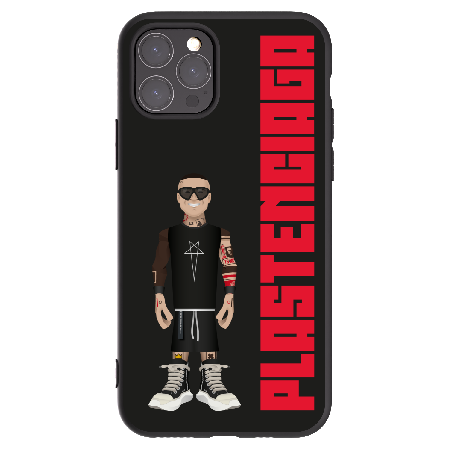 Picasee silikonowe czarne etui na Apple iPhone 11 Pro - Tomáš Rajchl