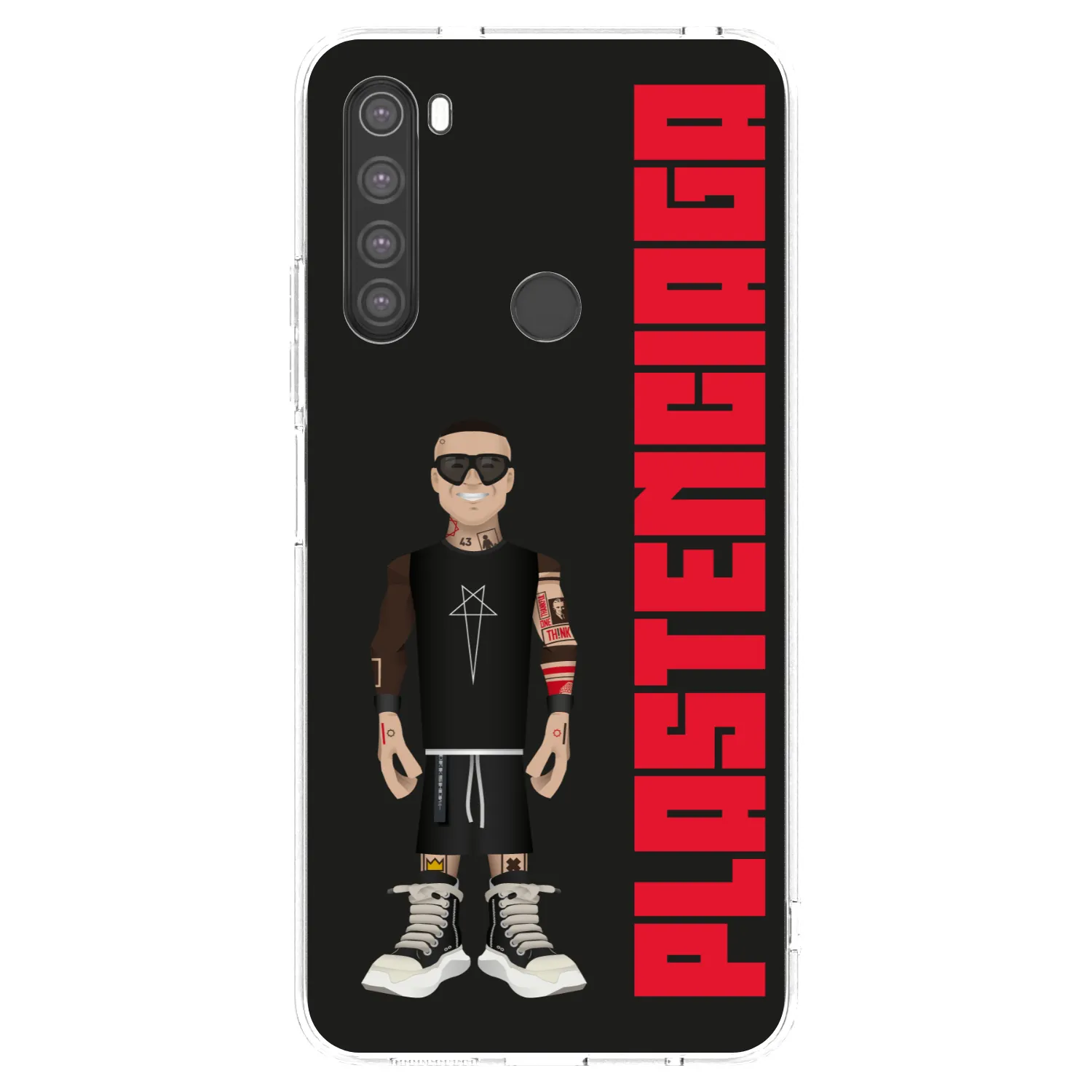 Picasee silikonowe przeźroczyste etui na Xiaomi Redmi Note 8 - Tomáš Rajchl
