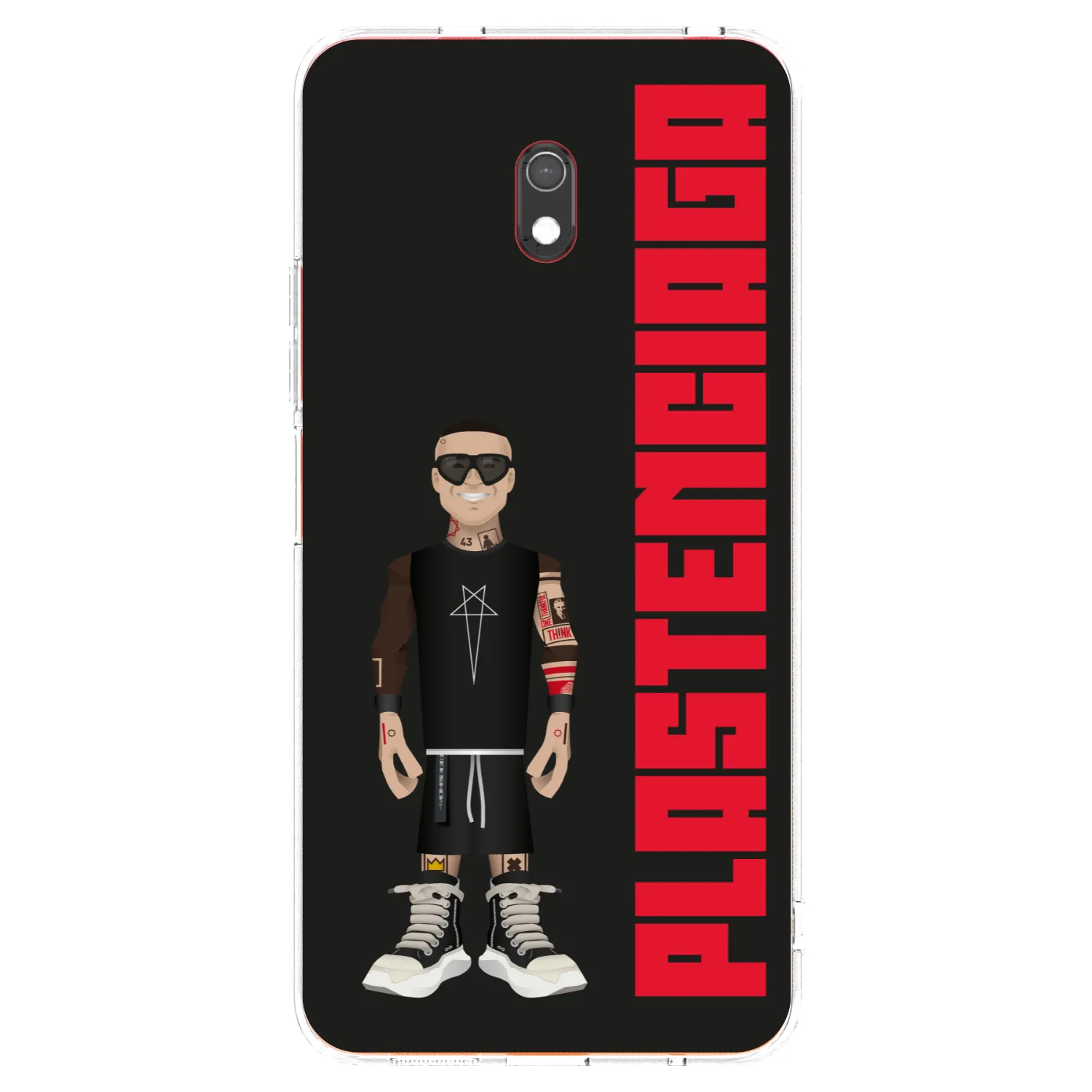 Picasee silikonowe przeźroczyste etui na Xiaomi Redmi 8A - Tomáš Rajchl