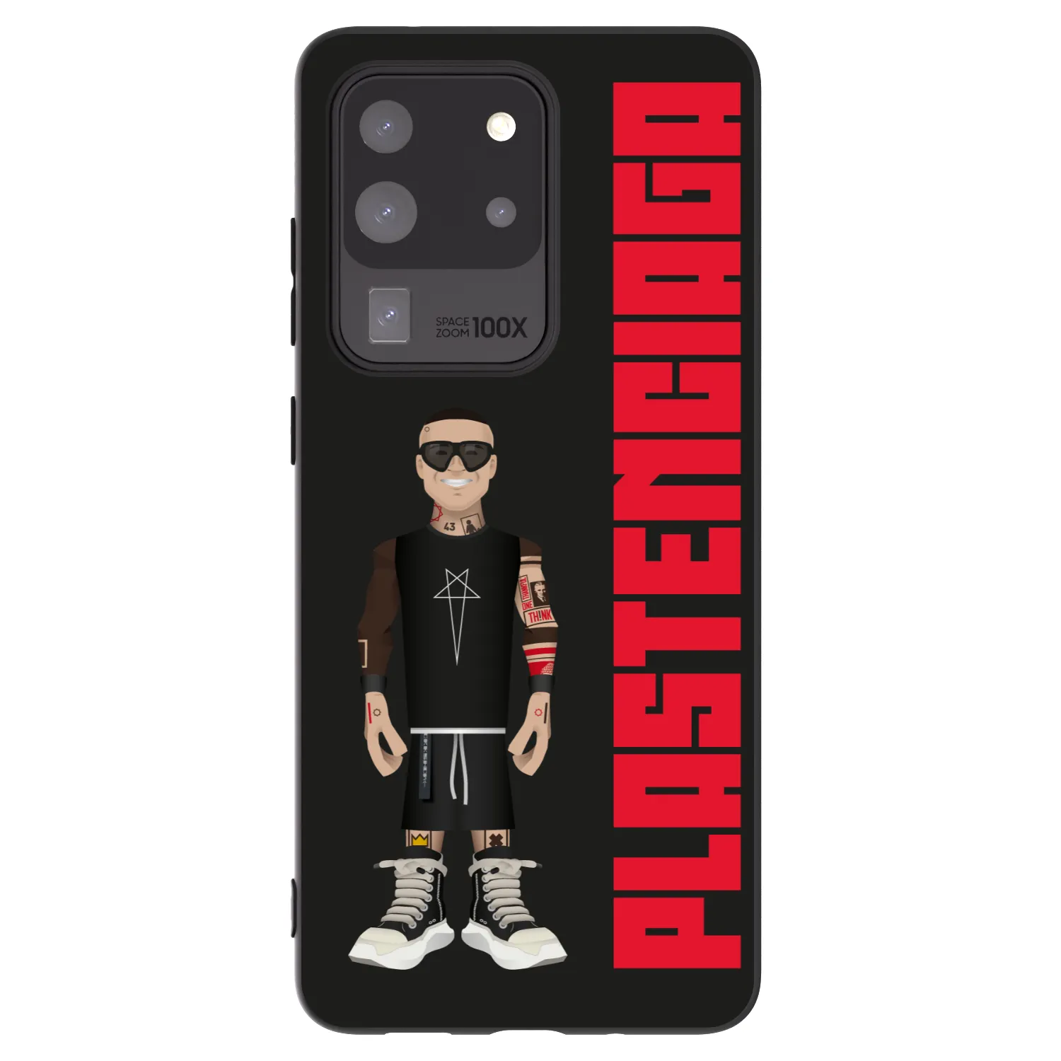 Picasee silikonowe czarne etui na Samsung Galaxy S20 Ultra 5G G988F - Tomáš Rajchl