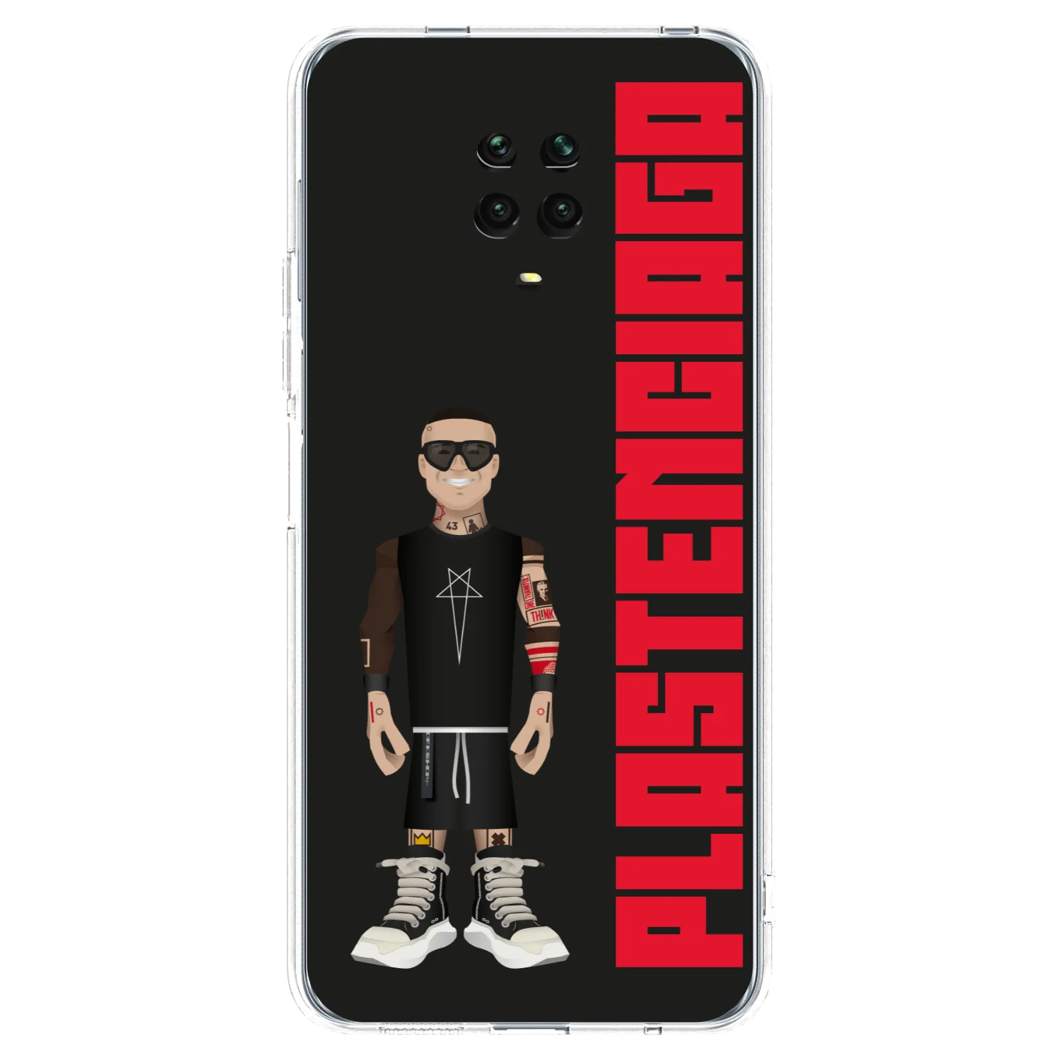 Picasee silikonowe przeźroczyste etui na Xiaomi Redmi Note 9S - Tomáš Rajchl
