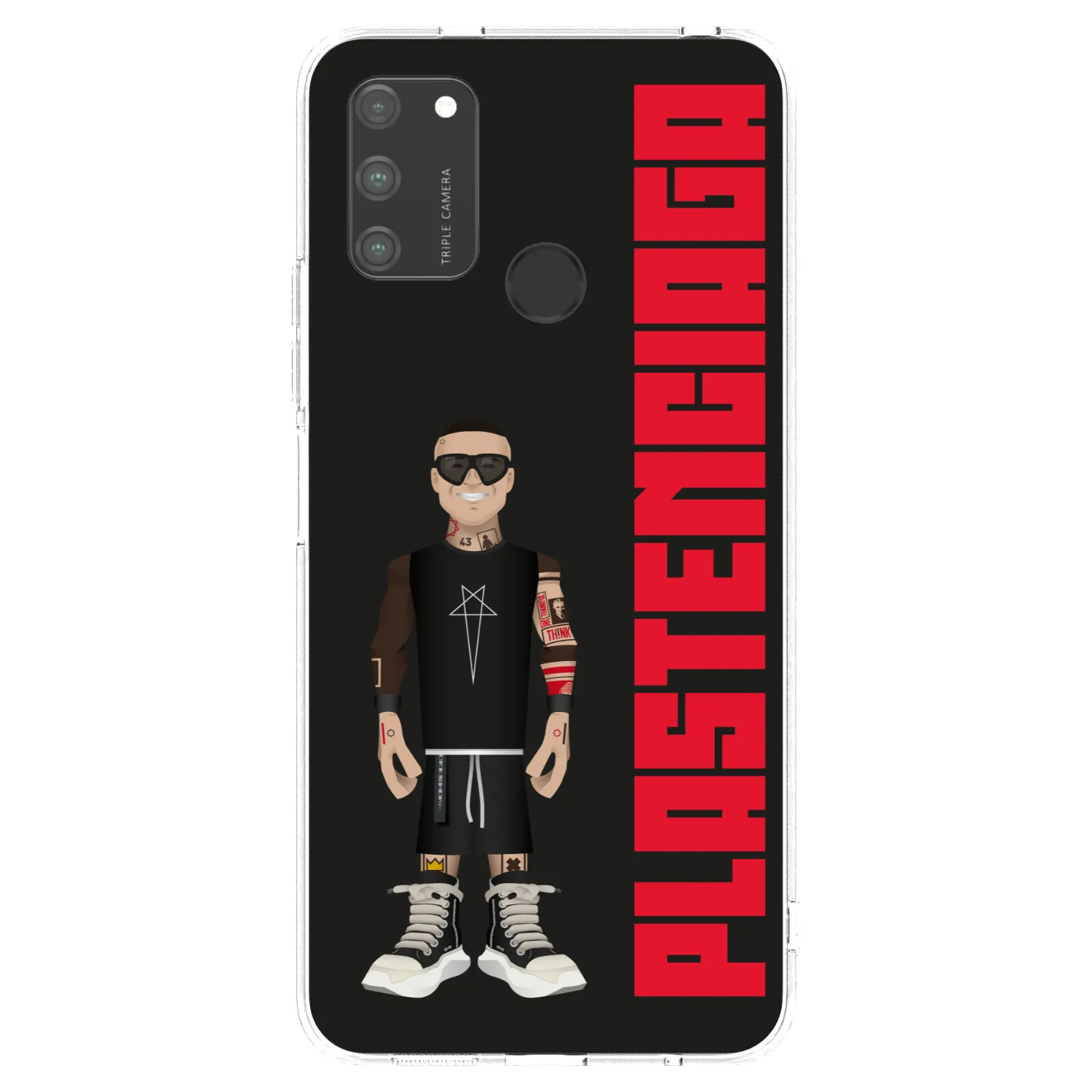 Picasee silikonowe przeźroczyste etui na Honor 9A - Tomáš Rajchl