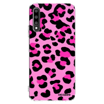 Picasee silikonowe przeźroczyste etui na Honor 9X Pro - Pink Tiger