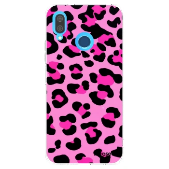 Picasee silikonowe przeźroczyste etui na Huawei P20 Lite - Pink Tiger