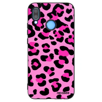 Picasee silikonowe czarne etui na Huawei P20 Lite - Pink Tiger