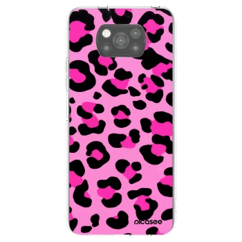 Picasee silikonowe czarne etui na Xiaomi Poco X3 Pro - Pink Tiger