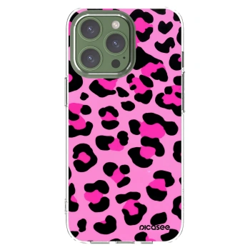 Picasee silikonowe przeźroczyste etui na Apple iPhone 13 Pro - Pink Tiger