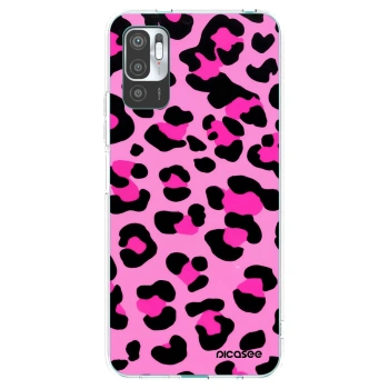 Picasee silikonowe przeźroczyste etui na Xiaomi Redmi Note 10 5G - Pink Tiger