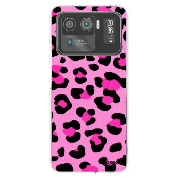 Picasee silikonowe przeźroczyste etui na Xiaomi Mi 11 Ultra - Pink Tiger