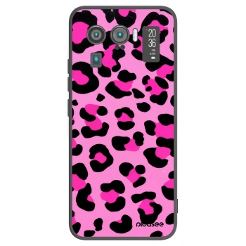Picasee silikonowe czarne etui na Xiaomi Mi 11 Ultra - Pink Tiger