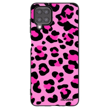 Picasee silikonowe czarne etui na Samsung Galaxy M12 M127F - Pink Tiger