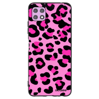 Picasee silikonowe czarne etui na Samsung Galaxy A22 A226B 5G - Pink Tiger