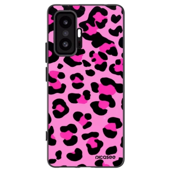 Picasee silikonowe czarne etui na Xiaomi 11T - Pink Tiger