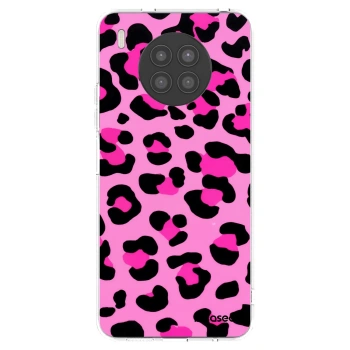 Picasee silikonowe przeźroczyste etui na Huawei Nova 8i - Pink Tiger