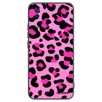 Picasee silikonowe czarne etui na Vivo Y11s - Pink Tiger